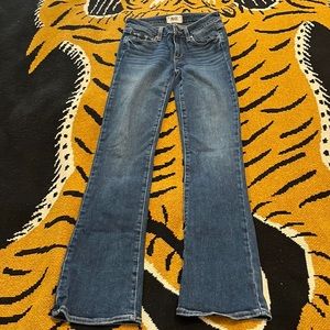 PAIGE Jeans Manhattan boot cut blue. Size 25